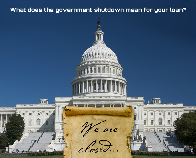 The Government Shutdown and Your Loan
